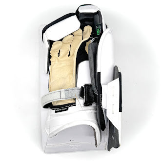 Bauer Supreme Shadow - Bloqueur de gardien de but Pro Stock d'occasion (blanc/noir)
